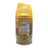 AIR FRESH Ricarica Spray Compatibile con gli Erogatori Automatici, Ideato per Donare ai Tuoi Ambienti un Piacevole Profumo, 250ml, Disponibile in Diverse Fragranze (Sandalo)