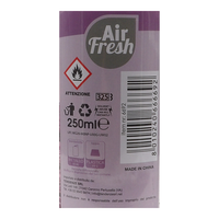 AIR FRESH Ricarica Spray Compatibile con gli Erogatori Automatici, Ideato per Donare ai Tuoi Ambienti un Piacevole Profumo, 250ml, Disponibile in Diverse Fragranze (Lavanda)