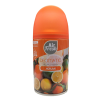 AIR FRESH Ricarica Spray Compatibile con gli Erogatori Automatici, Ideato per Donare ai Tuoi Ambienti un Piacevole Profumo, 250ml, Disponibile in Diverse Fragranze (Agrumi)