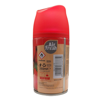 AIR FRESH Ricarica Spray Compatibile con gli Erogatori Automatici, Ideato per Donare ai Tuoi Ambienti un Piacevole Profumo, 250ml, Disponibile in Diverse Fragranze (Fragola)