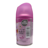 AIR FRESH Ricarica Spray Compatibile con gli Erogatori Automatici, Ideato per Donare ai Tuoi Ambienti un Piacevole Profumo, 250ml, Disponibile in Diverse Fragranze (Gelsomino)