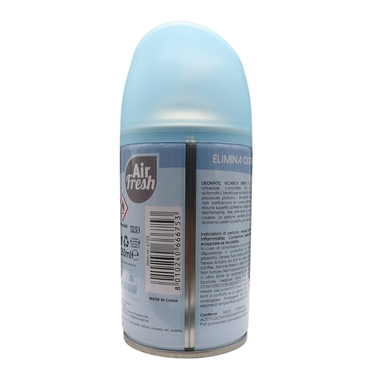 AIR FRESH Ricarica Spray Compatibile con gli Erogatori Automatici, Ideato per Donare ai Tuoi Ambienti un Piacevole Profumo, 250ml, Disponibile in Diverse Fragranze (Elimina Odori)