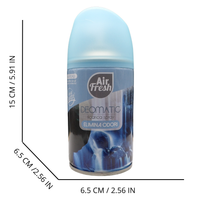 AIR FRESH Ricarica Spray Compatibile con gli Erogatori Automatici, Ideato per Donare ai Tuoi Ambienti un Piacevole Profumo, 250ml, Disponibile in Diverse Fragranze (Elimina Odori)