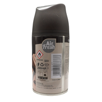 AIR FRESH Ricarica Spray Compatibile con gli Erogatori Automatici, Ideato per Donare ai Tuoi Ambienti un Piacevole Profumo, 250ml, Disponibile in Diverse Fragranze (Cioccolato)