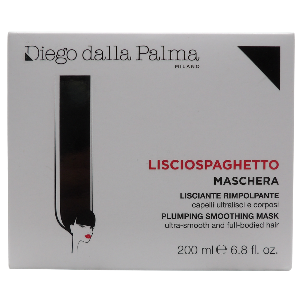 DIEGO DALLA PALMA "Lisciospaghetto Maschera Lisciante"Questa maschera è un trattamento intensivo professionale, parte della linea "Lisciospaghetto"