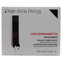 DIEGO DALLA PALMA "Lisciospaghetto Maschera Lisciante"Questa maschera è un trattamento intensivo professionale, parte della linea "Lisciospaghetto"