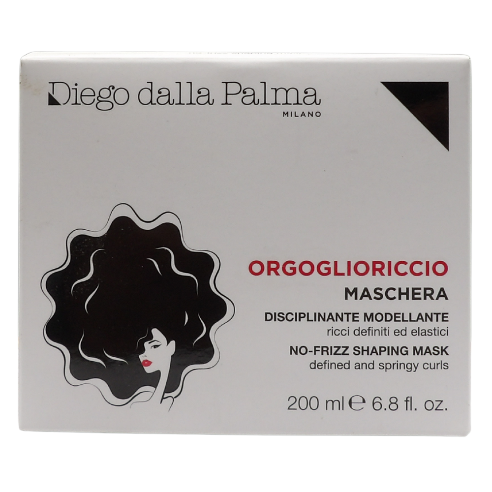 DIEGO DALLA PALMA "Orgoglio Riccio Maschera Idratante"Questa maschera è un trattamento intensivo professionale, parte della linea "Orgoglio Riccio"