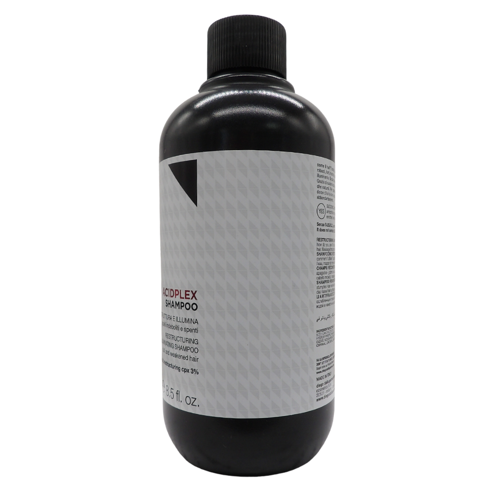 DIEGO DALLA PALMA "Acid Plex Shampoo Ristrutturante e Illuminante"Shampoo Diego dalla Palma Acid Plex. Ristruttura e illumina i capelli danneggiati in 250ml.
