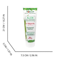 FORSAN, DermoGel Corpo, Multiattivo Lenitivo, ALOE Ialuronic. 98% Aloe Bio e Arricchito Con Acido Ialuronico Di Origine Naturale 200ml