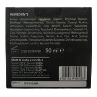 MATT, AGEACTIV Hyaluron Filler, Crema Viso e Collo, con Acido Ialuronico Puro e Filtri Solari SPF 15, Tripla Idratazione, Rigenera e Rimodella la Pelle, Protegge dai Raggi Solari, Senza Profumo, 50 ml