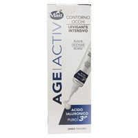 MATT, AGEACTIV Hyaluron Filler, Contorno Occhi con Acido Ialuronico Puro e Tensor-HY, Tripla Idratazione, Effetto Lifting, Contrasta Rughe, Borse e Occhiaie, Senza Profumo, 15 ml