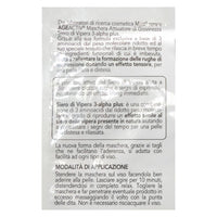 MATT, Maschera Age-Activ Viso Monouso In Tessuto ATTIVATORE DI GIOVINEZZA, Pratica Senza Risciacquo. Con Siero Di Vipera (3 APLHA PLUS), 17 ml