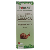 FORSAN, Siero BAVA DI LUMACA Rigenerante Viso, Ricca Di Sostanze Nutritive Ed Antiossidanti. Rigenera La Pelle Ed Aiuta a Rallentare Il Processo Di Invecchiamento 30ml