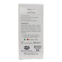 MATT, AGEACTIV Skin Perfect, Siero Viso e Collo, con Bava di Lumaca Pura, Rigenera la Pelle, Rallenta l'Invecchiamento Cutaneo, Uniforma l'Incarnato, Cruelty Free, Senza Profumo, 30 ml