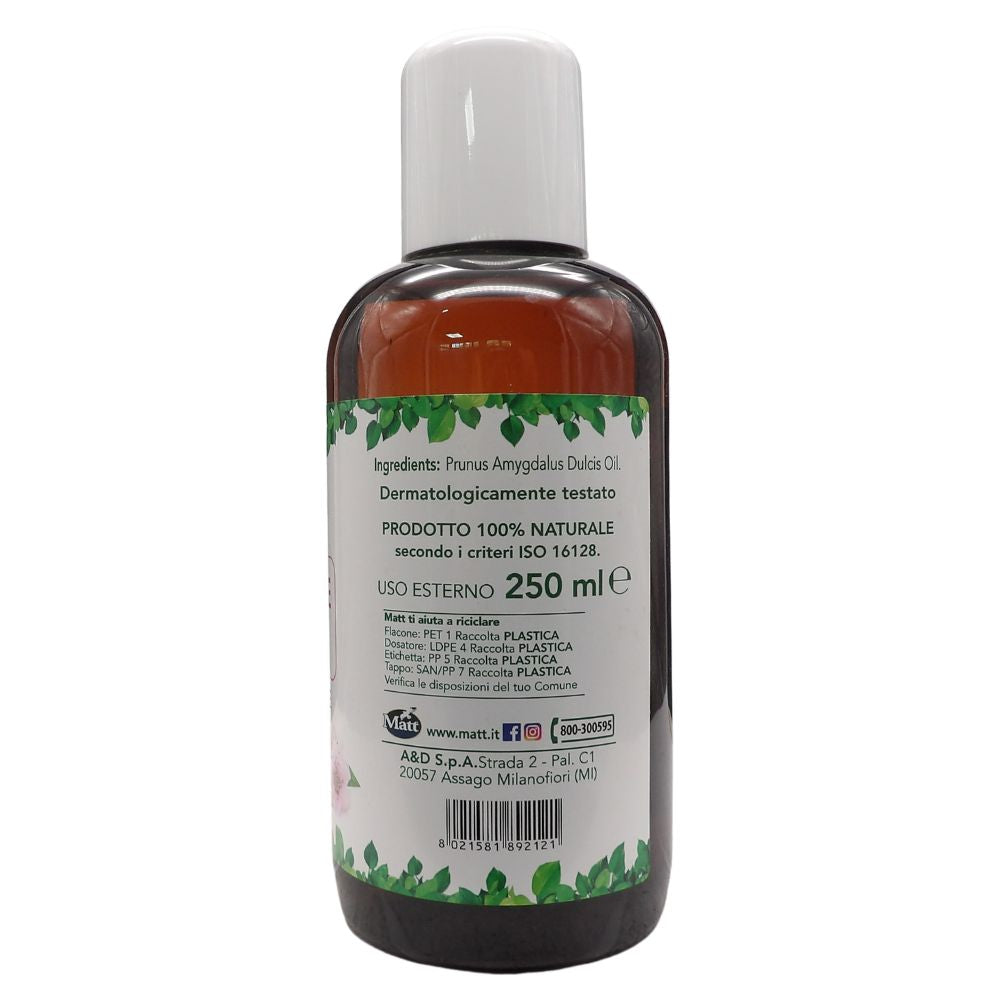 FORSAN, Olio MANDORLE Dolci Corpo. Puro 100%, Elasticizzante 250ml
