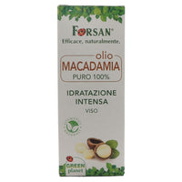 FORSAN, Olio di Macadamia Puro 100%, Viso. Idrataziona Intensa, Adatto Ad Ogni Tipo Di Pelle 100ml
