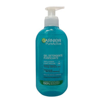 GARNIER Gel Detergente Purificante, Anti-Lucidità & Anti-Macchie, Elimina Le Impurità e Restringe Visibilmente i Pori. Per Pelli Da Miste a Grasse. Con Niacinamide + BHA(Acido Salicilico) 200ml