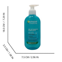 GARNIER Gel Detergente Purificante, Anti-Lucidità & Anti-Macchie, Elimina Le Impurità e Restringe Visibilmente i Pori. Per Pelli Da Miste a Grasse. Con Niacinamide + BHA(Acido Salicilico) 200ml