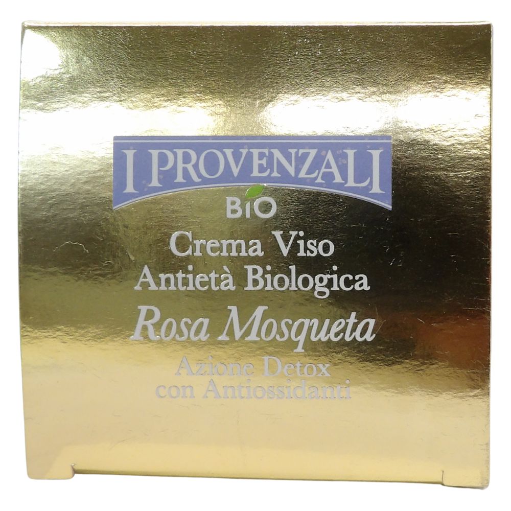 I PROVENZALI, Crema Viso Antietà Biologica Rosa Mosqueta, 50 ml