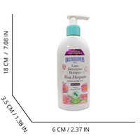 I PROVENZALI, Latte Detergente Biologico ROSA MOSQUETA, Azione Addolcente, Delicato. Formulato Con Ingredienti Delicati e Testato Su Pelli Sensibili 200ml