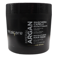 VITALCARE Imperial Argan - Maschera Capelli Ristrutturante per Capelli Secchi e Danneggiati, con Argan Oil Complex, Maschera Ristrutturante Capelli, 500 ml
