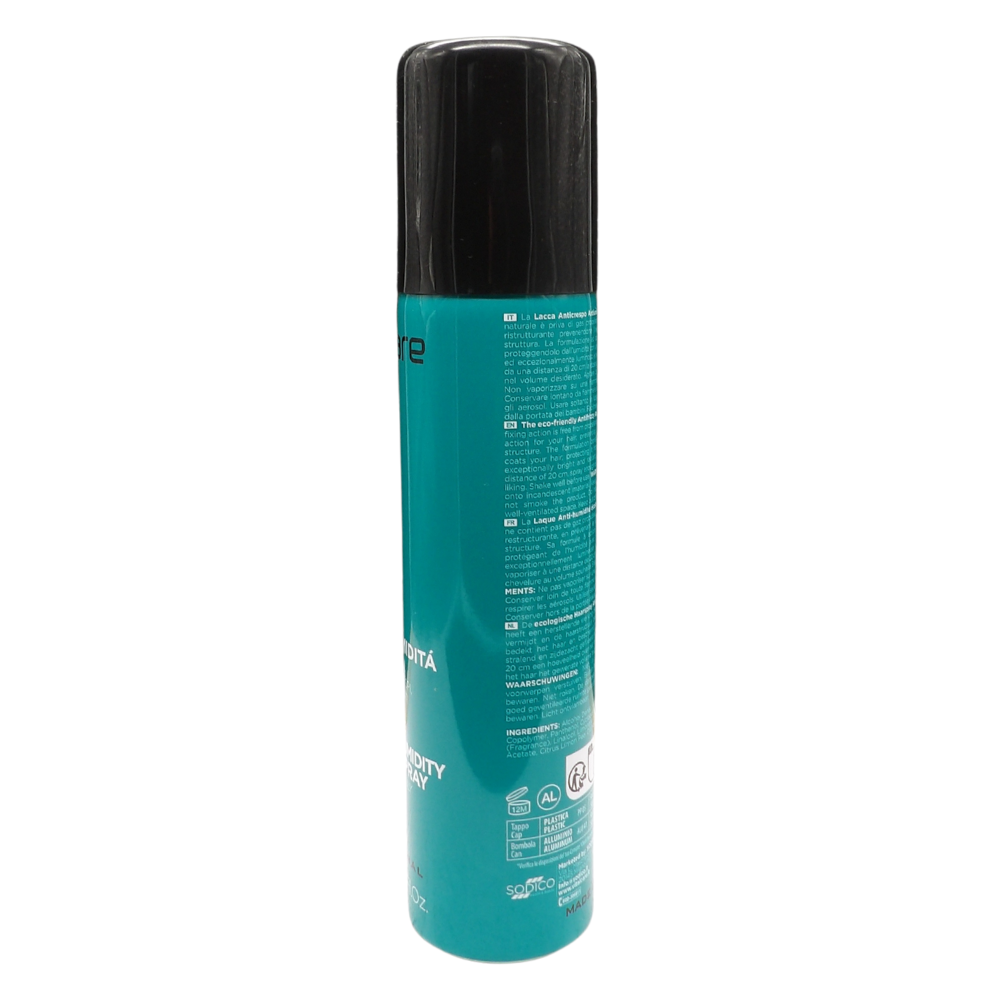 VITALCARE Anticrespo - Lacca Capelli Antiumidità, per Capelli Crespi e Indisciplinati, Lacca per Capelli Ecologica, Fissaggio Naturale, Senza Gas, 100 Ml