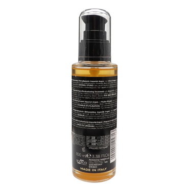 VITALCARE Imperial Argan - Trattamento Capelli Ristrutturante con Olio d'Argan, Olio di Lino, Oil Complex per Capelli Secchi e Danneggiati, 100 m