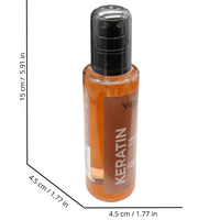 Vitalcare | Keratin - Trattamento Rinforzante per Capelli Fragili e Aiuta a Ricostruire la Fibra Capillare, 100 ml