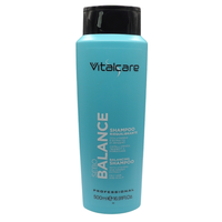VITALCARE Shampoo Riequilibrante SEBO BALANCE, Con Vitamine e Estratto Di Zenzero. Per Capelli Grassi, Tendenti a Ingrassare 500ml