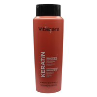 VITALCARE Keratin Oil Shampoo - Cheratina E Proteine Capelli Fragili E Stressati, 500 Millilitro
