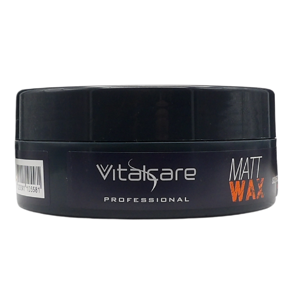 VITALCARE Cera Con Effetto Opaco, Matt Wax, Cera Per Capelli Uomo Professionale, Per Capelli Più Scolpiti e Definiti, ON HAIR 100ml