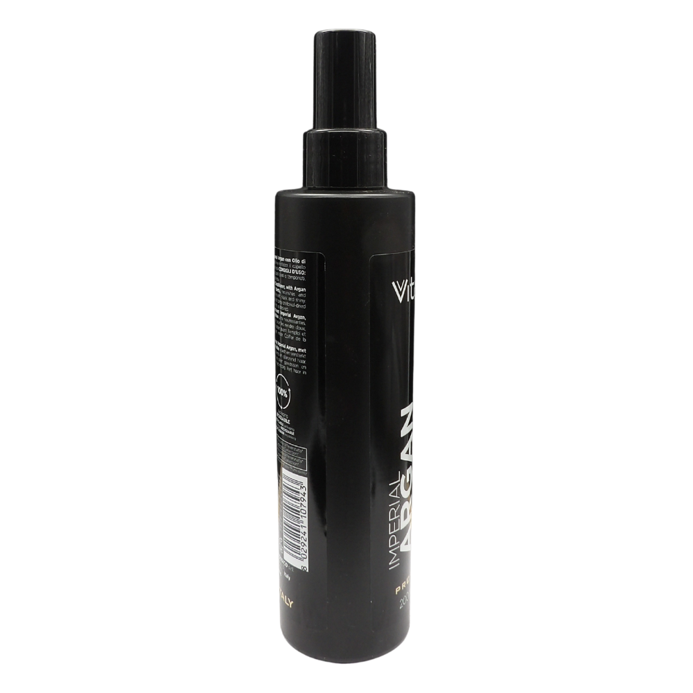 VITALCARE Imperial Argan - Balsamo Ristrutturante Spray per Capelli Secchi e Danneggiati, Senza Risciacquo, con Argan Oil Complex, Capelli più Morbidi e Luminosi, 200 ml