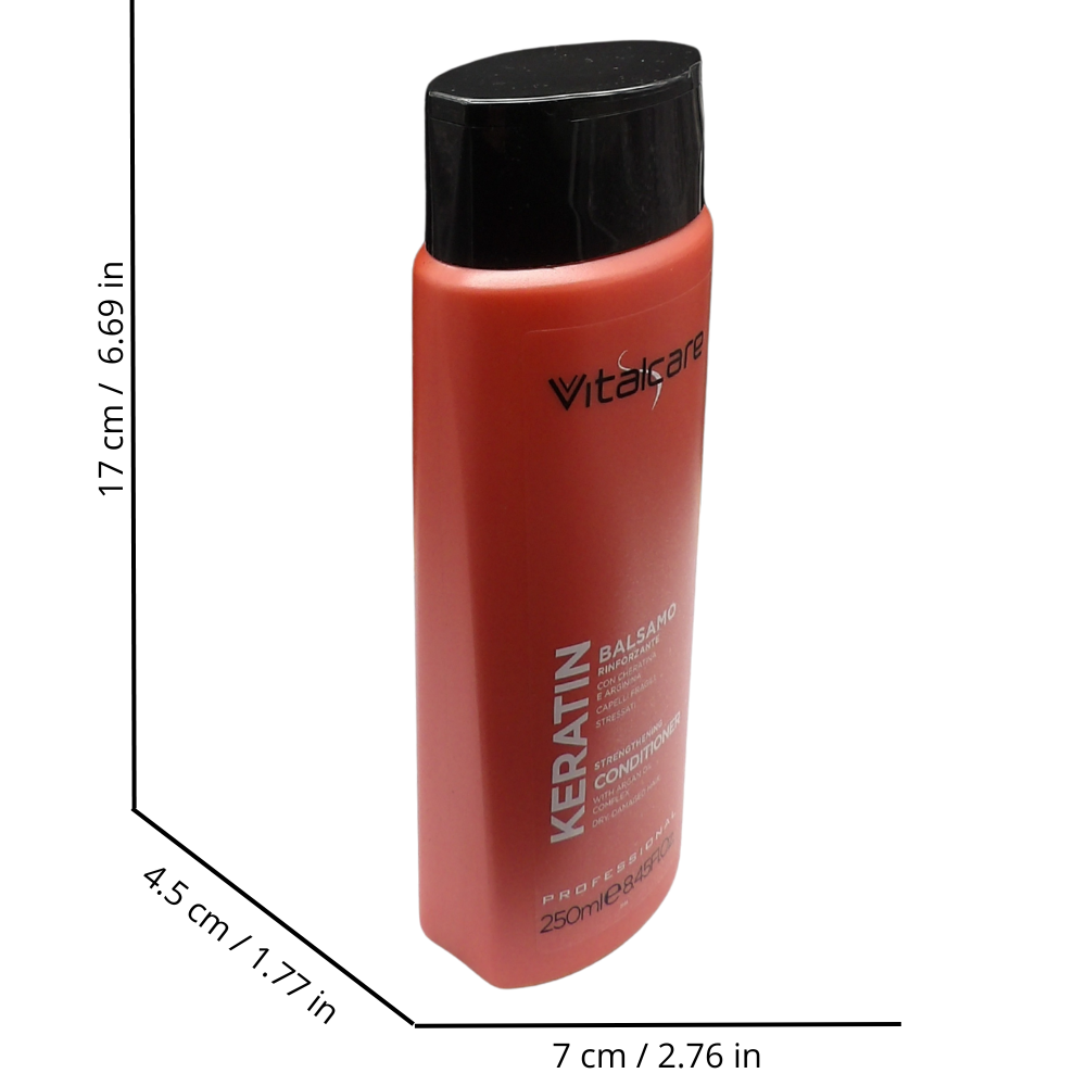 VITALCARE Balsamo Professionale 250 ml. Keratin Rinforzante