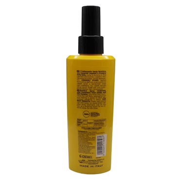 VITALCARE Professional Nutritive Spray Illumina & Nutre Trattamento 125 ml è un trattamento senza risciacquo specificamente formulato per illuminare e idratare i capelli secchi e spenti in un solo gesto.