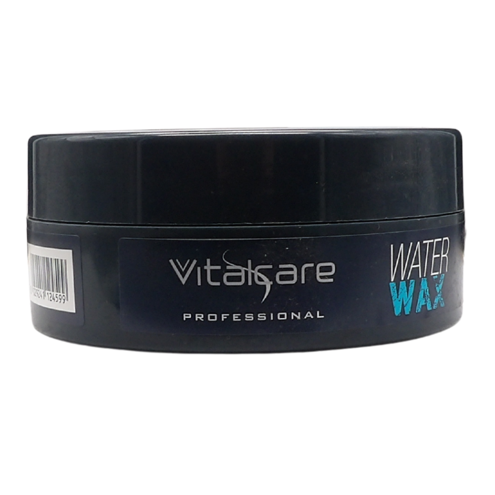 VITALCARE Cera Con Effetto Brillante, Water Wax, Cera Per Capelli Uomo Professionale, Per Capelli Più Scolpiti e Definiti 100ml