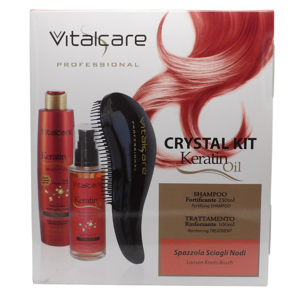 VITALCARE  confezione idea regalo CRYSTAL keratin