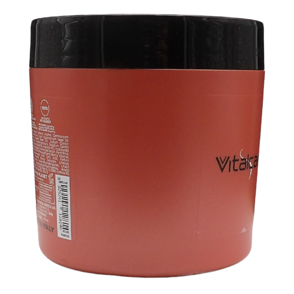 VITALCARE Keratin - Maschera Capelli Rinforzante, per Capelli Fragili e Stressati, con Cheratina e Arginina, per Capelli più Forti e Morbidi, 500 ml
