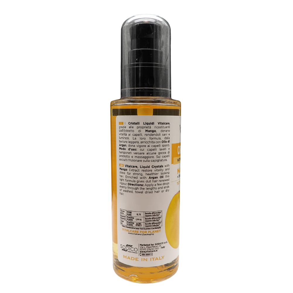 VITALCARE Vitamins Mango Nutriente E Ristrutturante Cristalli Liquidi
