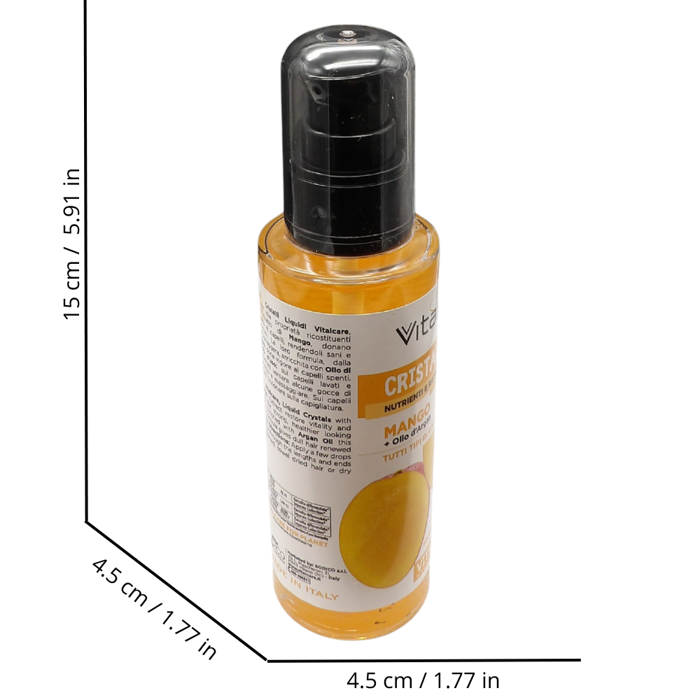 VITALCARE Vitamins Mango Nutriente E Ristrutturante Cristalli Liquidi