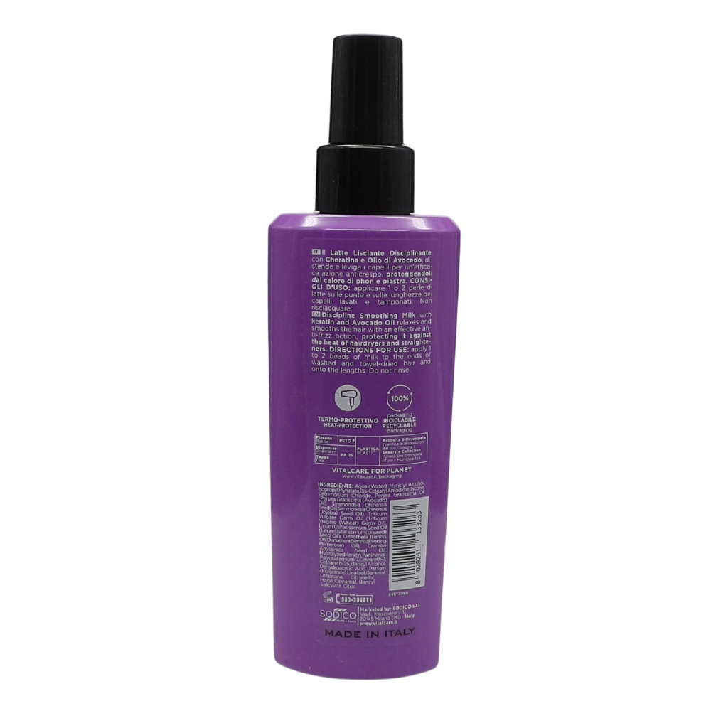 VITALCARE Pro Liscio Latte Lisciante Disciplinante Senza Risciacquo 125 m