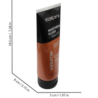 VITALCARE MASCHERA FLASH 1 Minuto, Trattamento Intensivo Rinforzante, con Cheratina e Arginina. Per Capelli Fragili e Secchi 190ml