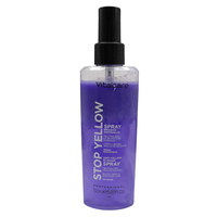VITALCARE Stop Yellow - Trattamento Bifasico Spray prodotto specificamente formulato per neutralizzare i riflessi giallo/arancio indesiderati su capelli biondi, decolorati, bianchi e grigi