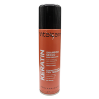 VITALCARE Shampoo Secco Rinforzante KERATIN, Con Cheratina. Per Uso Frequente, Senza Residui e Senza Acqua 150ml