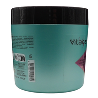 VITALCARE Maschera Per Capelli HYALUKER Ad Azione Idratante e Rinforzante, Con Acido Ialuronico e Cheratina Vegetale. Per Capelli Secchi e Disidratati 400ml
