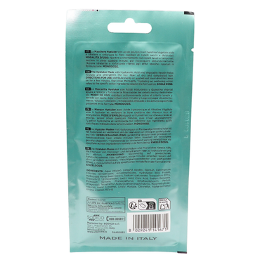 VITALCARE Maschera Per Capelli Monodose HYALUKER Ad Azione Idratante e Rinforzante. Con Acido Ialuronico e Cheratina Vegetale 25ml