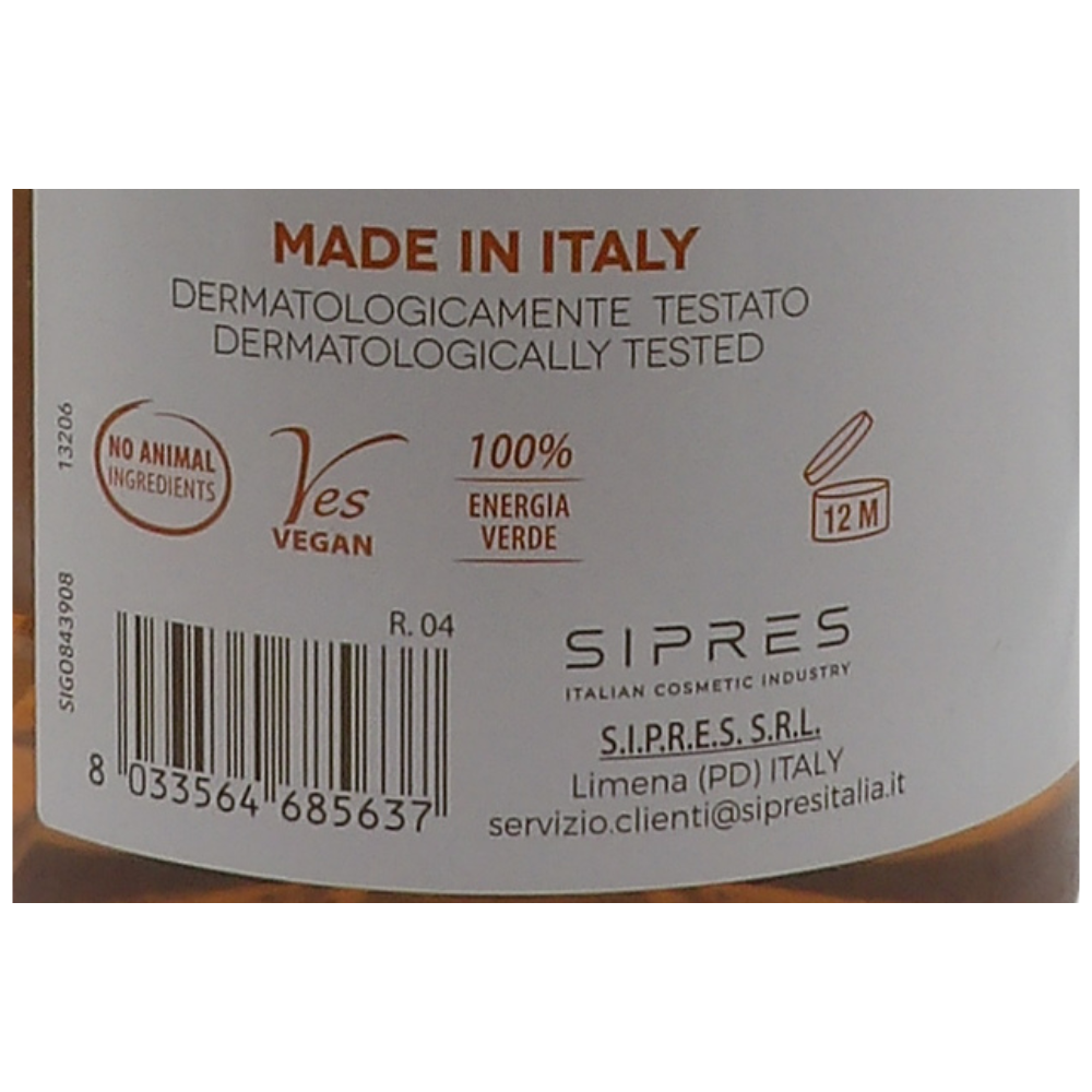 SAPONIFICIO VENEZIANO Sapone Di Marsiglia Vegetale Per Mani, Viso e Corpo. Con Tappo Dosatore 500ml (CENERE VULCANICA)
