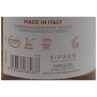 SAPONIFICIO VENEZIANO Sapone Di Marsiglia Vegetale Per Mani, Viso e Corpo. Con Tappo Dosatore 500ml (CENERE VULCANICA)
