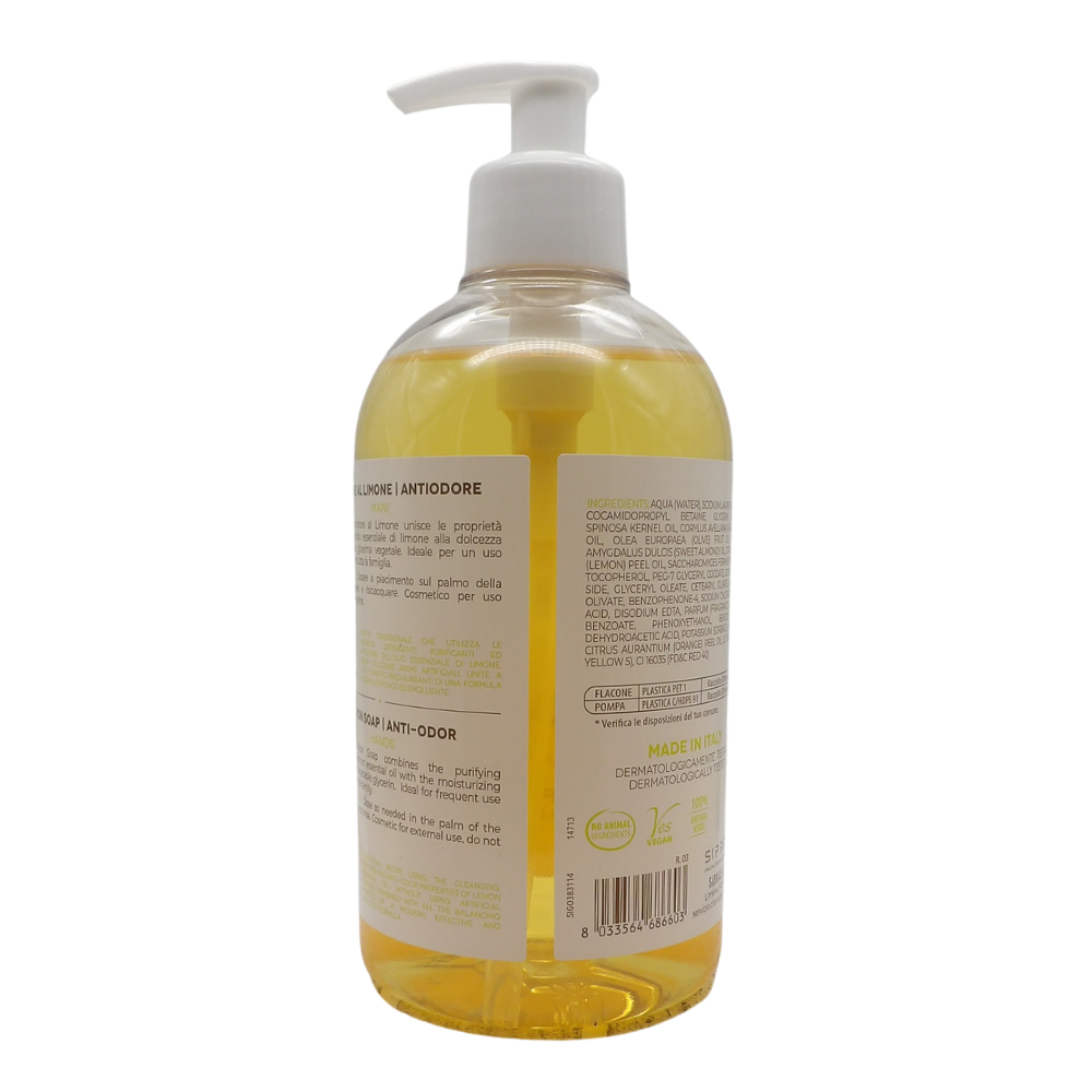 SAPONIFICIO VENZIANO Bagno Doccia Bagno Di Marsiglia Vegetale Argan 1000ml, Ideale Per Uso Frequente e Per Tutta La Famiglia, Ipoallergenico, Nutriente e Delicato Con Prezioso Olio Di Argan