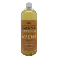 SAPONIFICIO VENEZIANO Bagno Doccia Bagno Di Marsiglia Vegetale, Ideale Per Un Uso Frequente e Per Tutta La Famiglia 1000ml (AVENA)