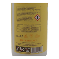 SAPONIFICIO VENEZIANO Detergente Piatti a Mano Ecologico di Marsiglia Ipoallergenico con Olio Essenziale di Limone, 750ml